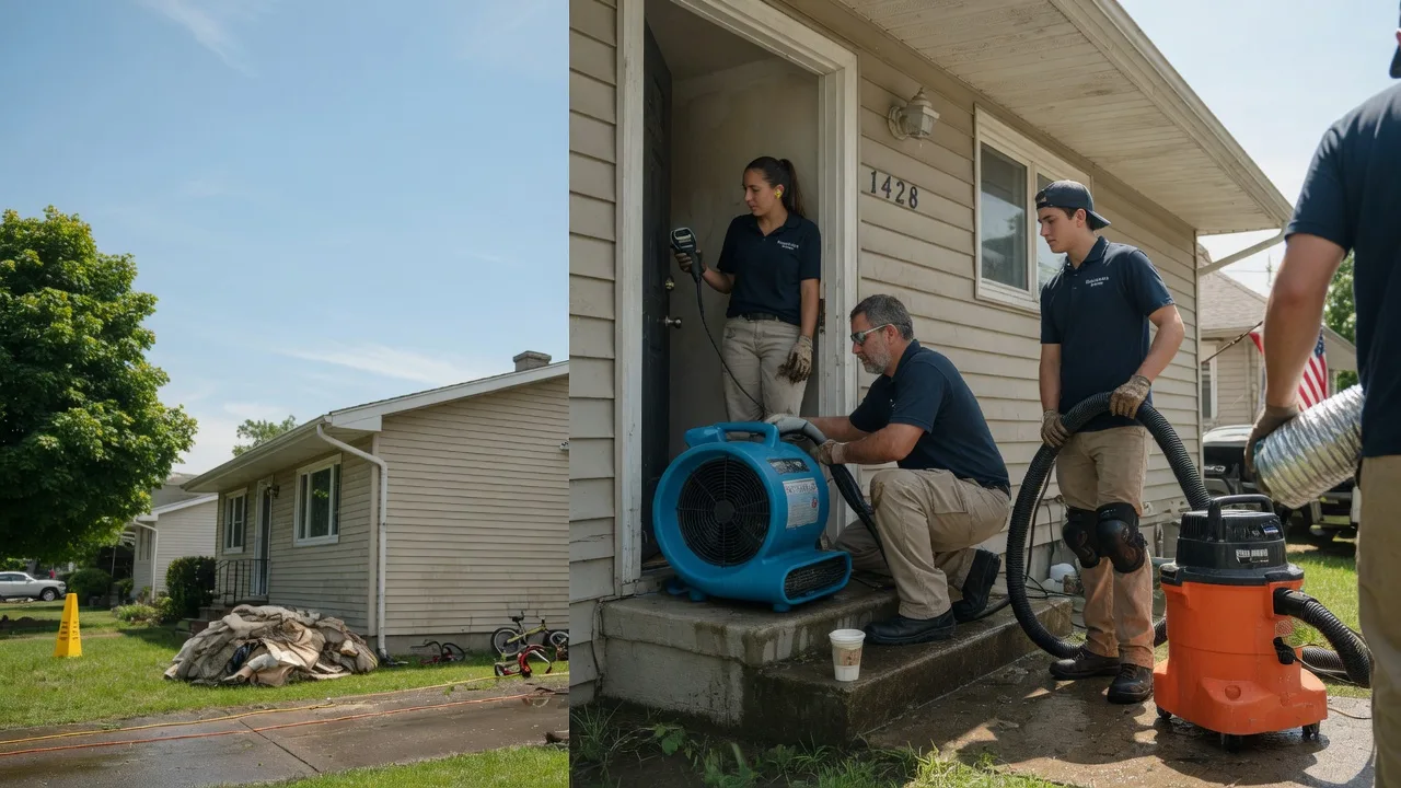 Water Damage Restoration in Oldtown, ID near me